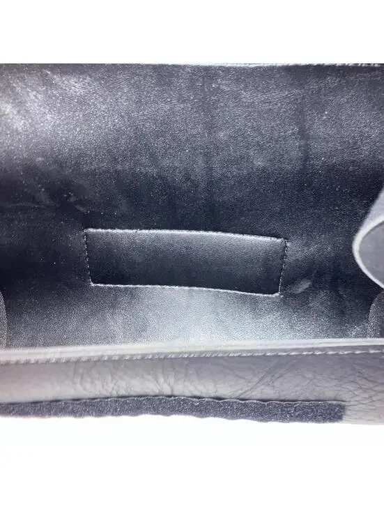 VTG All American Rider Black Leather Motorcycle Tool Roll Fork Bag Saddlebag USA - Picture 8 of 9